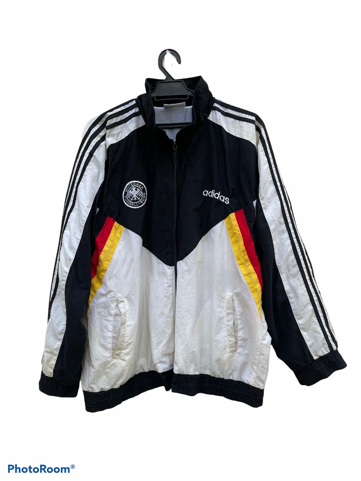 Adidas Vintage 1994/95 Germany FIFA World Cup Windbreaker Size US M / EU 48-50 / 2 - 1 Thumbnail