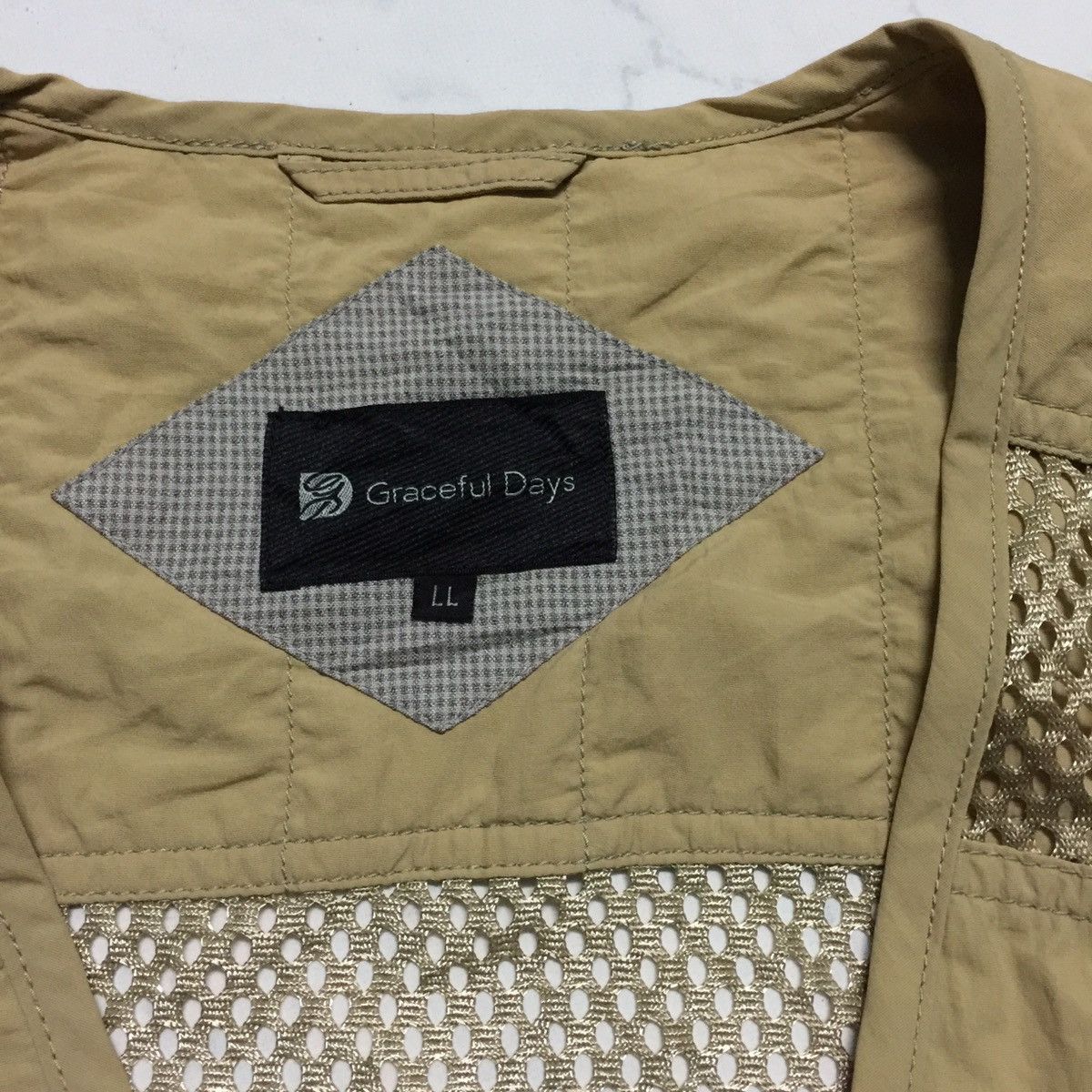 Japanese Brand Graceful Days tactical multi pocket vest nice design rare Size US L / EU 52-54 / 3 - 8 Thumbnail