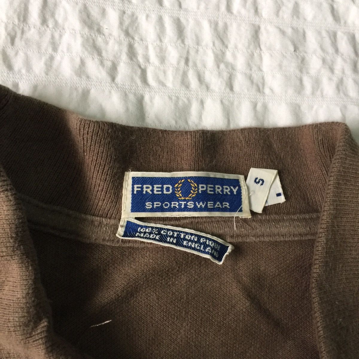 Fred Perry Fred Perry Polo Shirt Made In England Size US S / EU 44-46 / 1 - 9 Thumbnail