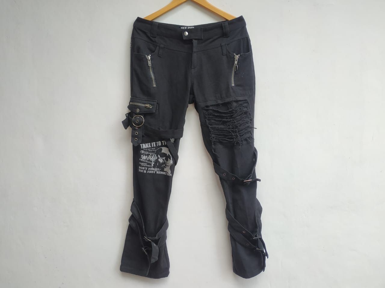 Japanese Brand Sexpot Revenge Bondage Pants Size US 30 / EU 46 - 2 Thumbnail