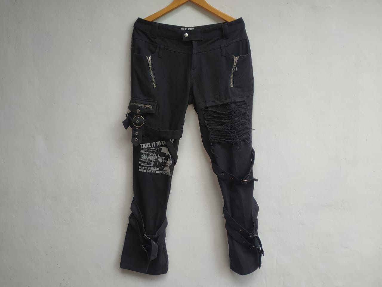 Japanese Brand Sexpot Revenge Bondage Pants Size US 30 / EU 46 - 1 Thumbnail