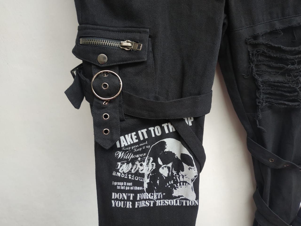 Japanese Brand Sexpot Revenge Bondage Pants Size US 30 / EU 46 - 9 Thumbnail