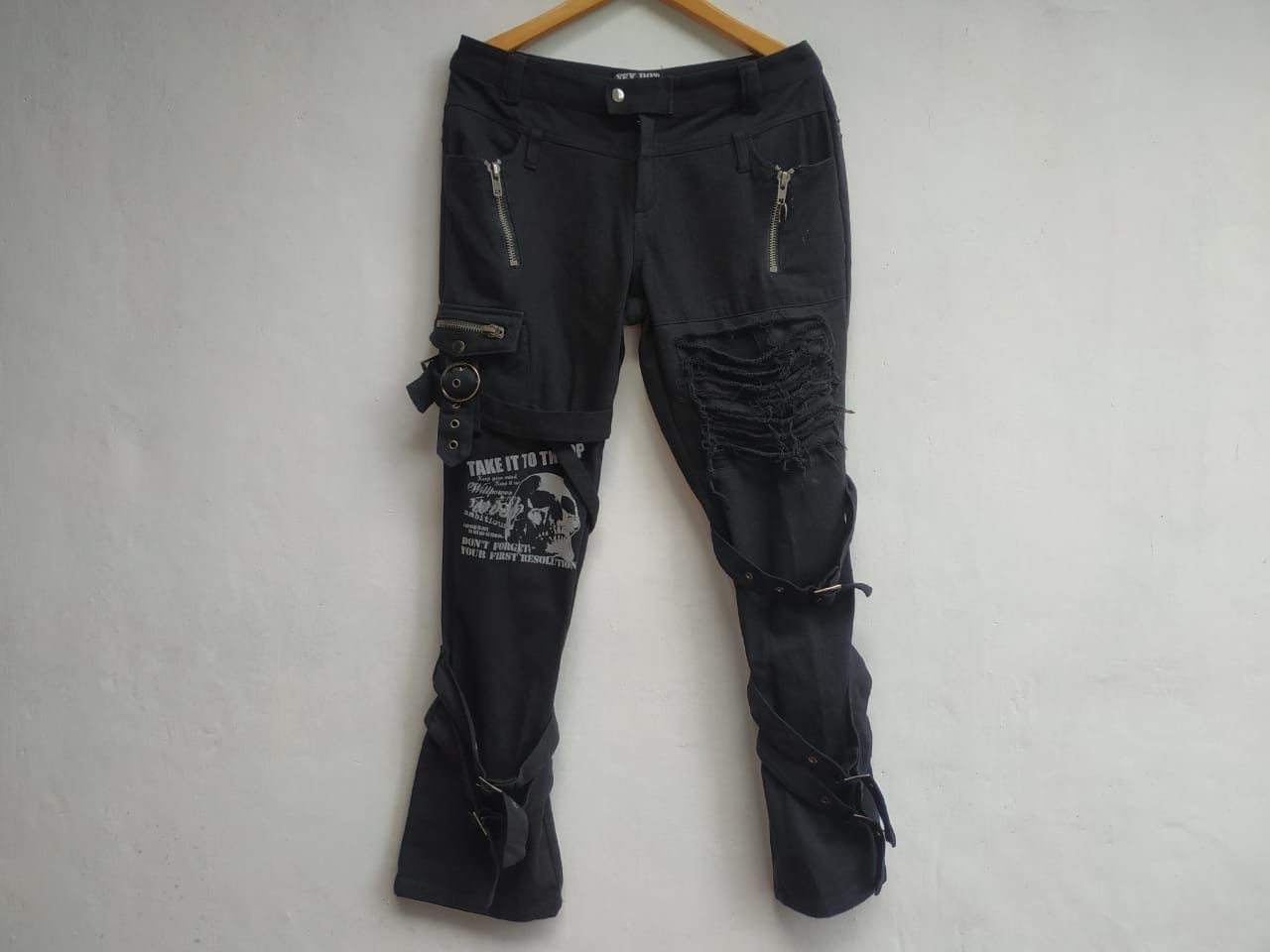 Japanese Brand Sexpot Revenge Bondage Pants Size US 30 / EU 46 - 3 Thumbnail