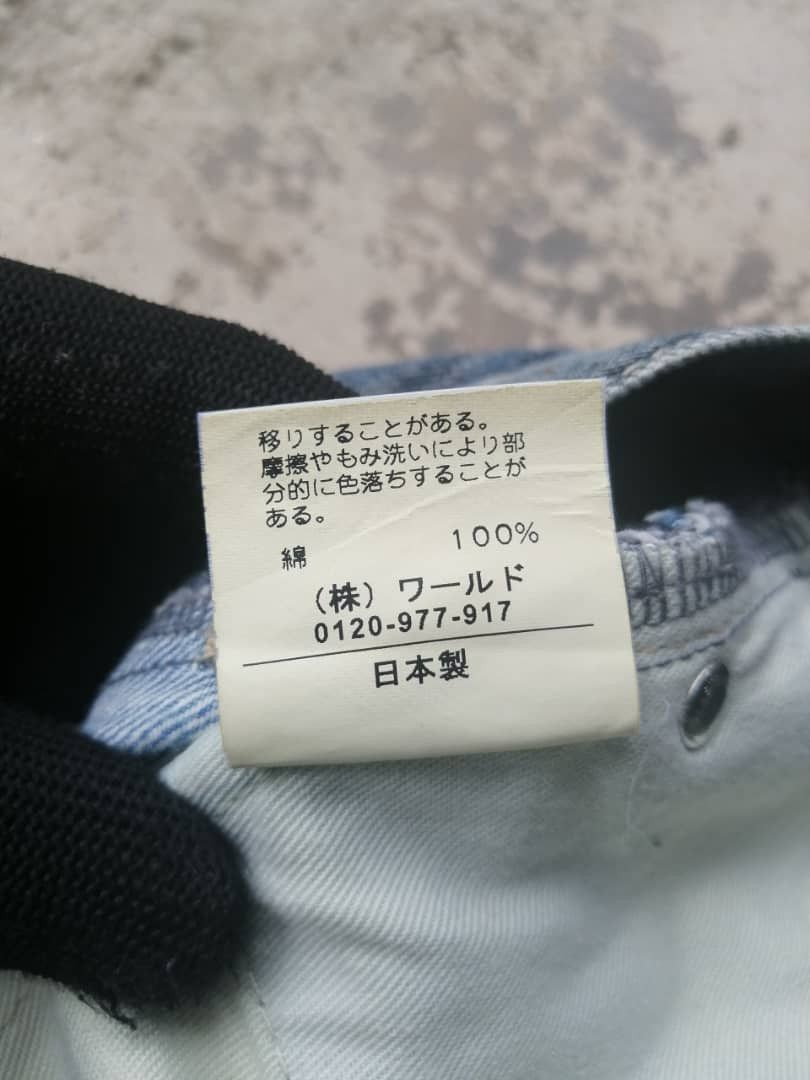 Japanese Brand RARE🔥Vintage Rusty Whiskers Takeo Kikuchi Jeans Size US 31 - 9 Thumbnail