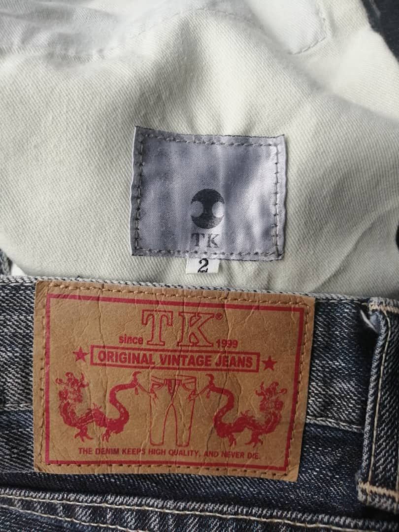 Japanese Brand RARE🔥Vintage Rusty Whiskers Takeo Kikuchi Jeans Size US 31 - 8 Thumbnail