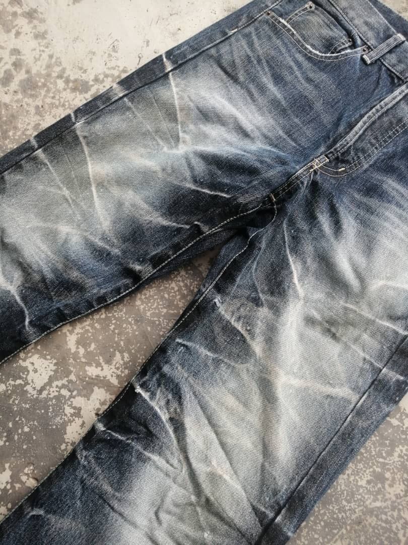 Japanese Brand RARE🔥Vintage Rusty Whiskers Takeo Kikuchi Jeans Size US 31 - 3 Thumbnail