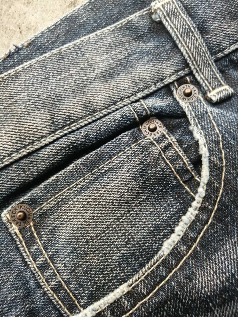 Japanese Brand RARE🔥Vintage Rusty Whiskers Takeo Kikuchi Jeans Size US 31 - 7 Thumbnail