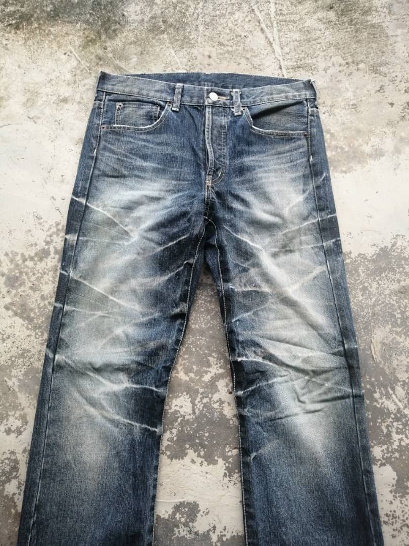 Japanese Brand RARE🔥Vintage Rusty Whiskers Takeo Kikuchi Jeans Size US 31 - 4 Thumbnail