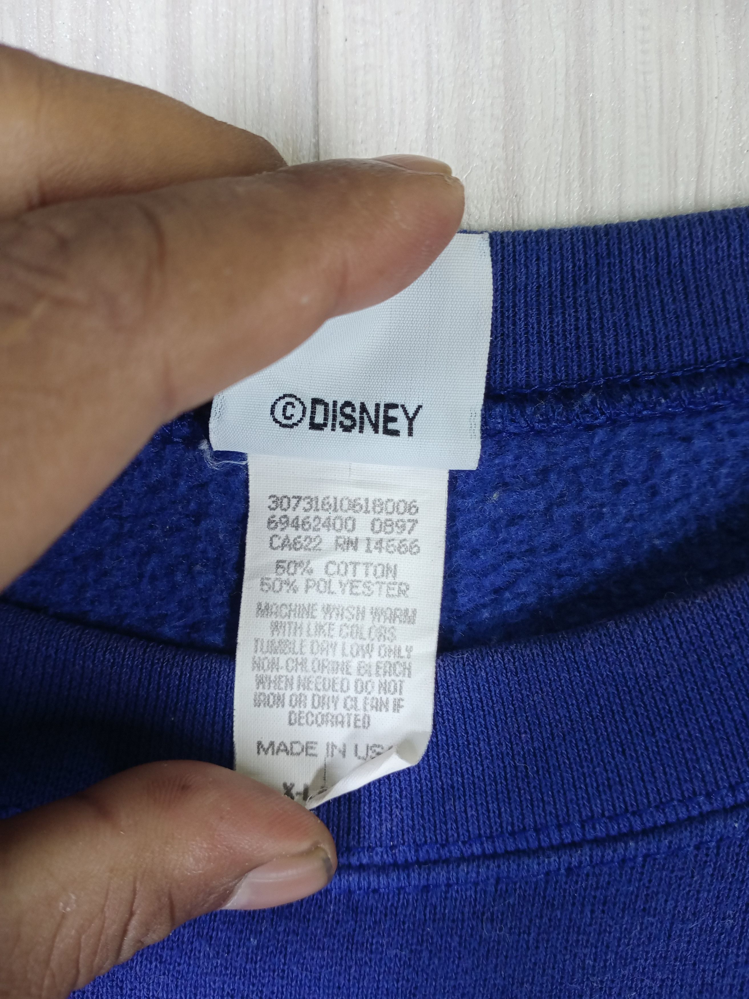 Disney Rare Vintage 90s Disney The Little Mermaid Sweatshirt Size US XL / EU 56 / 4 - 4 Thumbnail