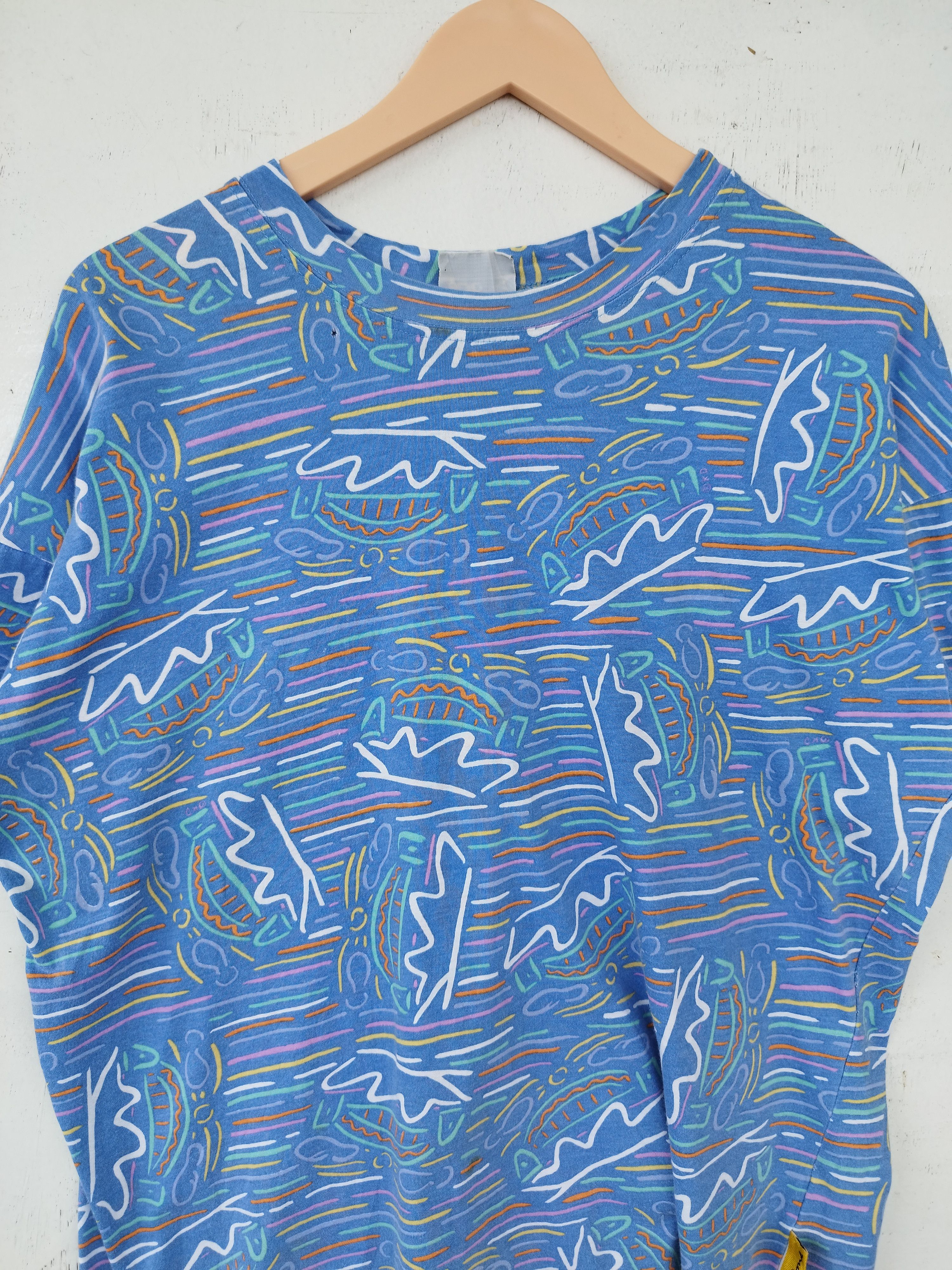 Vintage 🔥 Vintage Ken Done t shirt full print Size US S / EU 44-46 / 1 - 2 Thumbnail