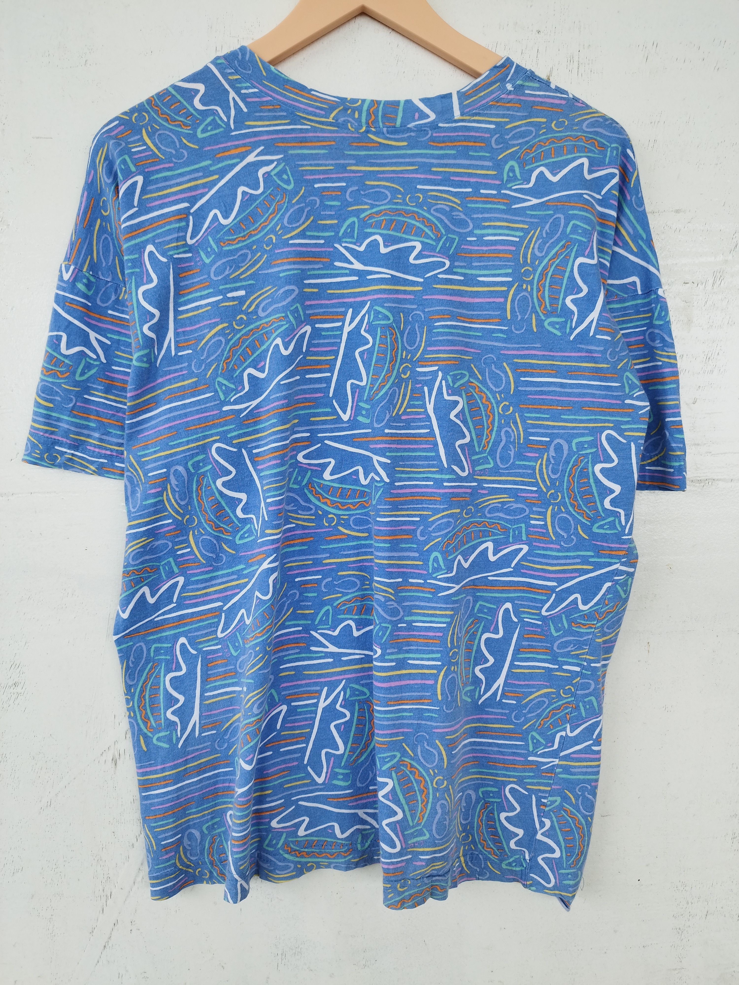 Vintage 🔥 Vintage Ken Done t shirt full print Size US S / EU 44-46 / 1 - 3 Thumbnail