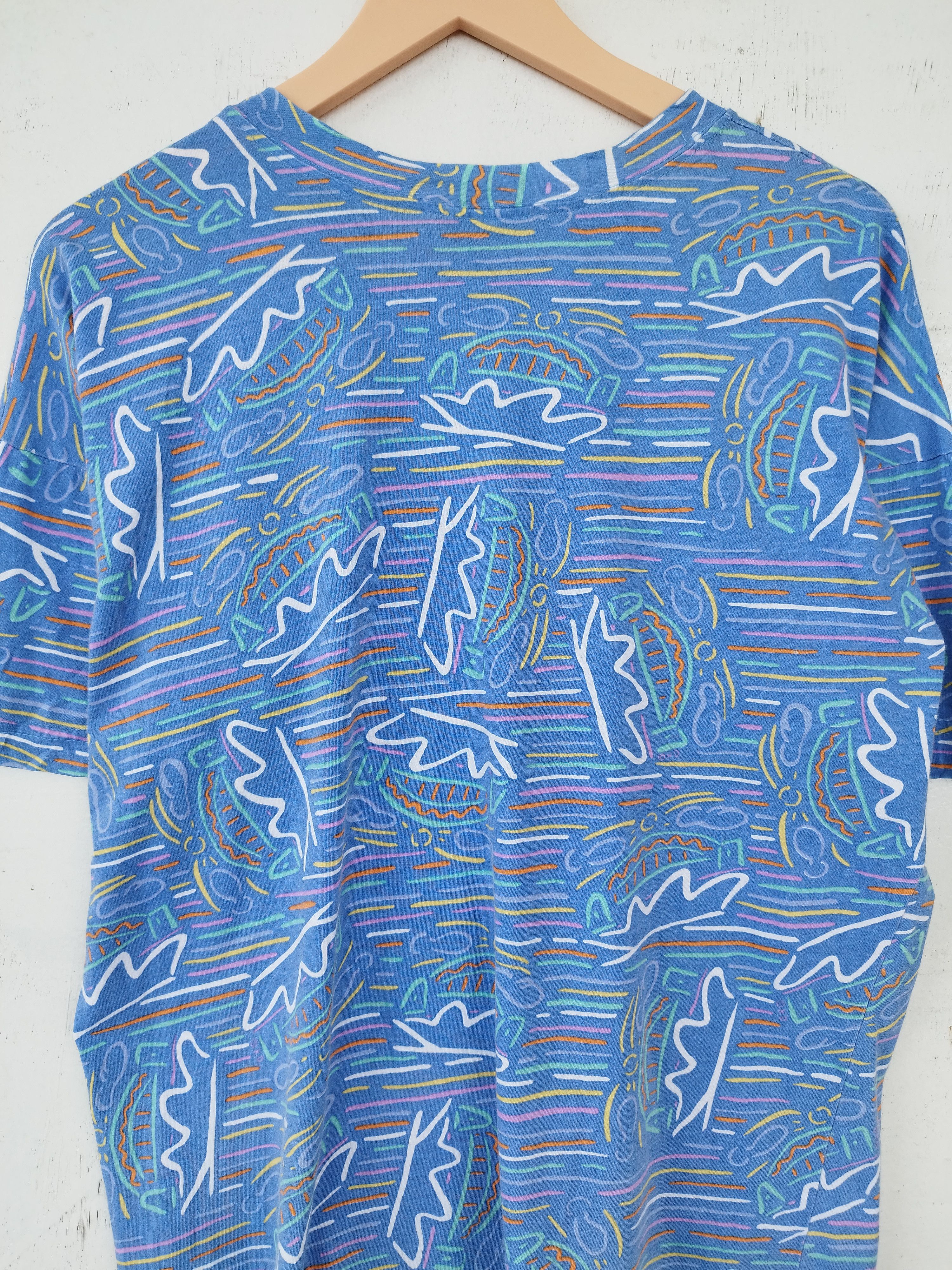 Vintage 🔥 Vintage Ken Done t shirt full print Size US S / EU 44-46 / 1 - 4 Thumbnail