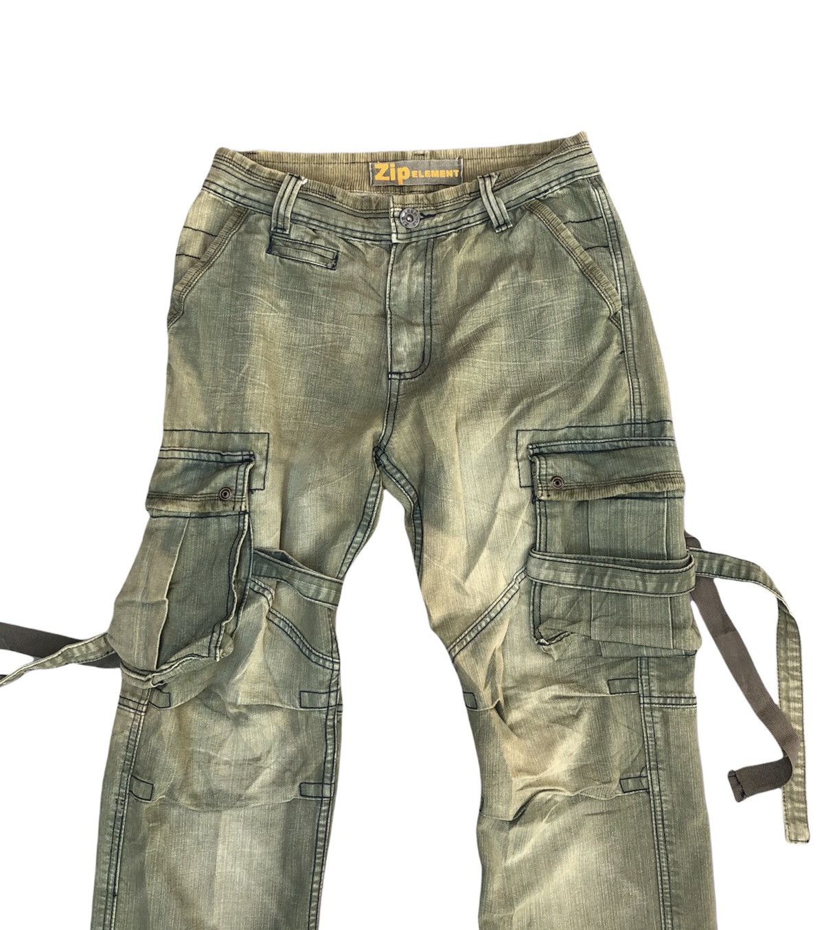 Element × Japanese Brand Zip Element Military Bondage Tactical Cargo Pants Size US 30 / EU 46 - 2 Thumbnail