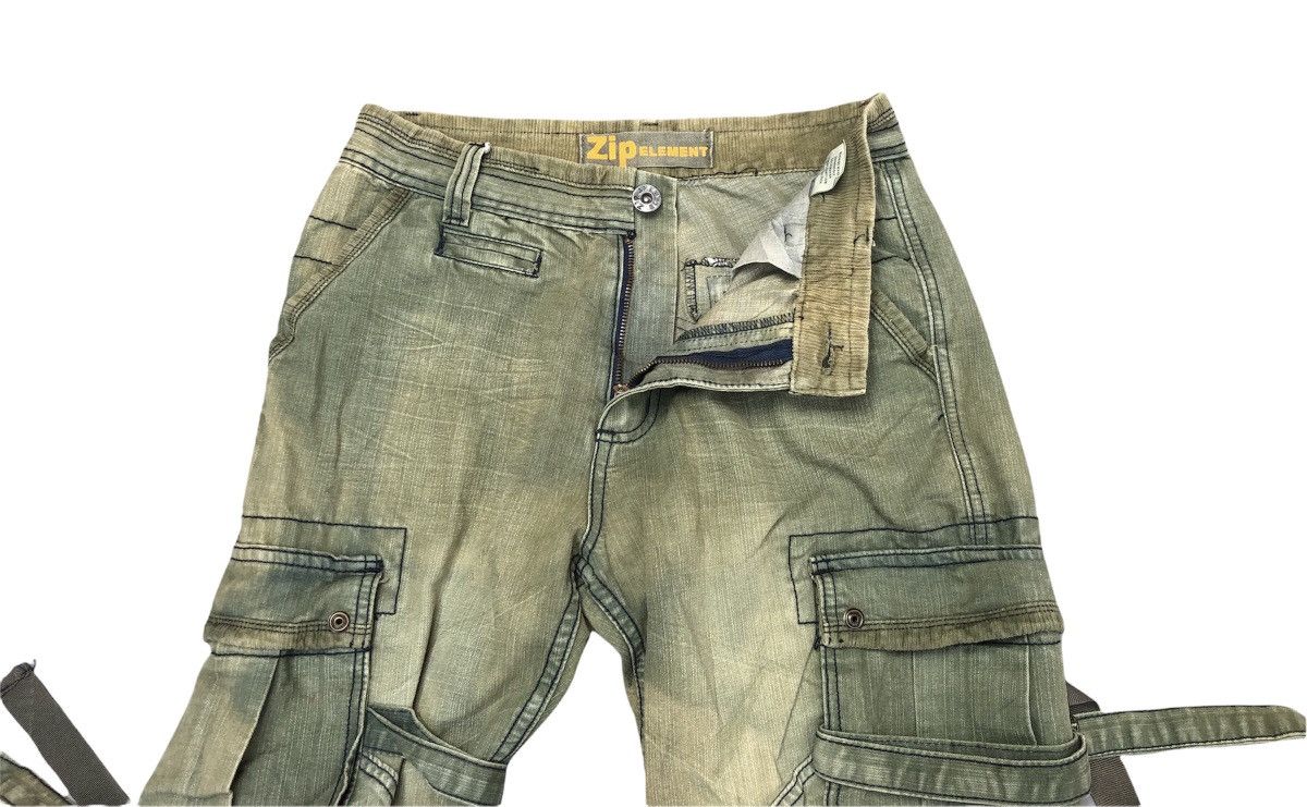 Element × Japanese Brand Zip Element Military Bondage Tactical Cargo Pants Size US 30 / EU 46 - 5 Thumbnail