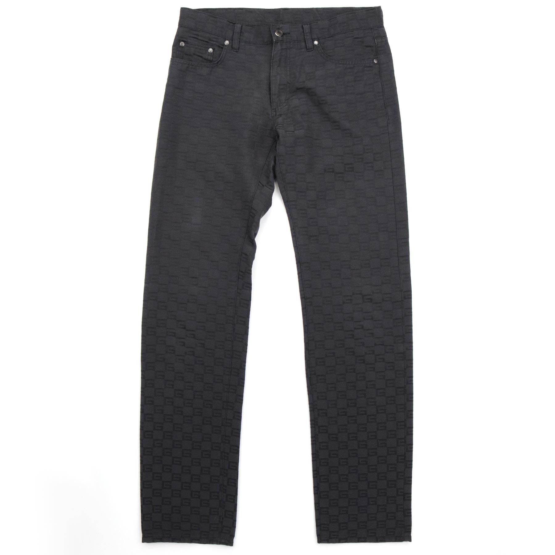 Gucci Tom Ford Era Square G Monogram Trousers Size US 32 / EU 48 - 1 Thumbnail