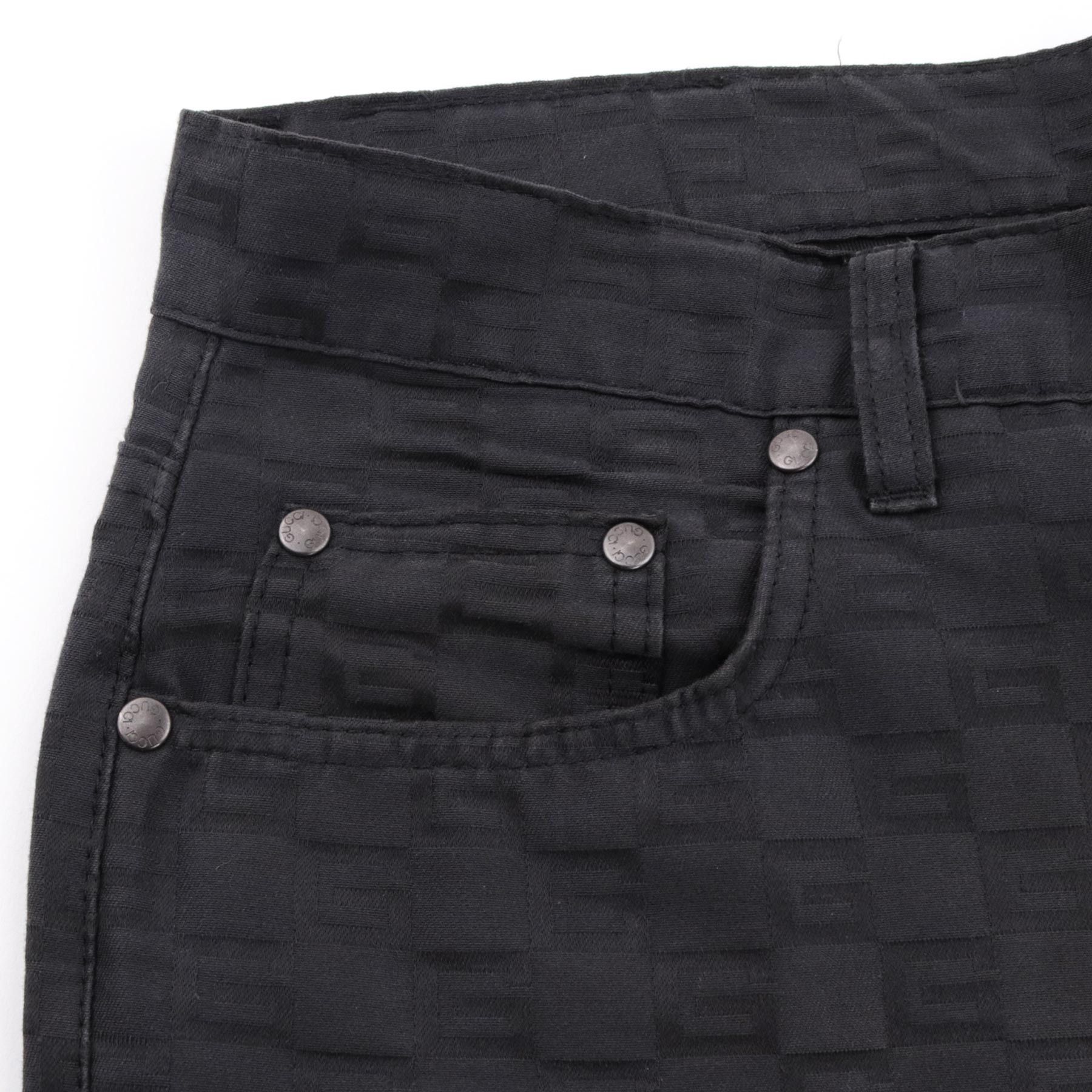 Gucci Tom Ford Era Square G Monogram Trousers Size US 32 / EU 48 - 5 Thumbnail