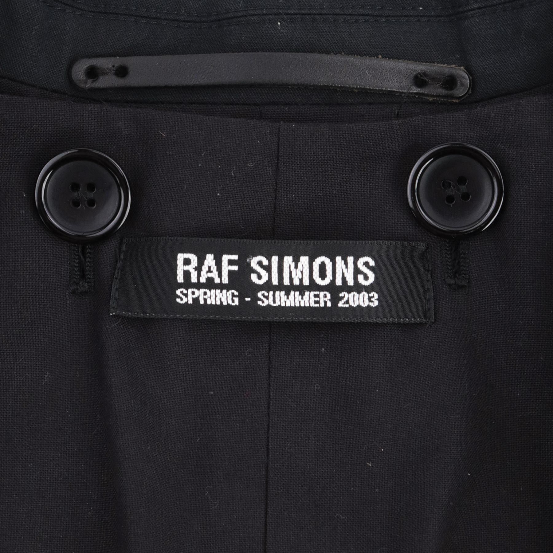Raf Simons SS2003 Consumed Double Layer Blazer Overcoat Size US M / EU 48-50 / 2 - 3 Thumbnail