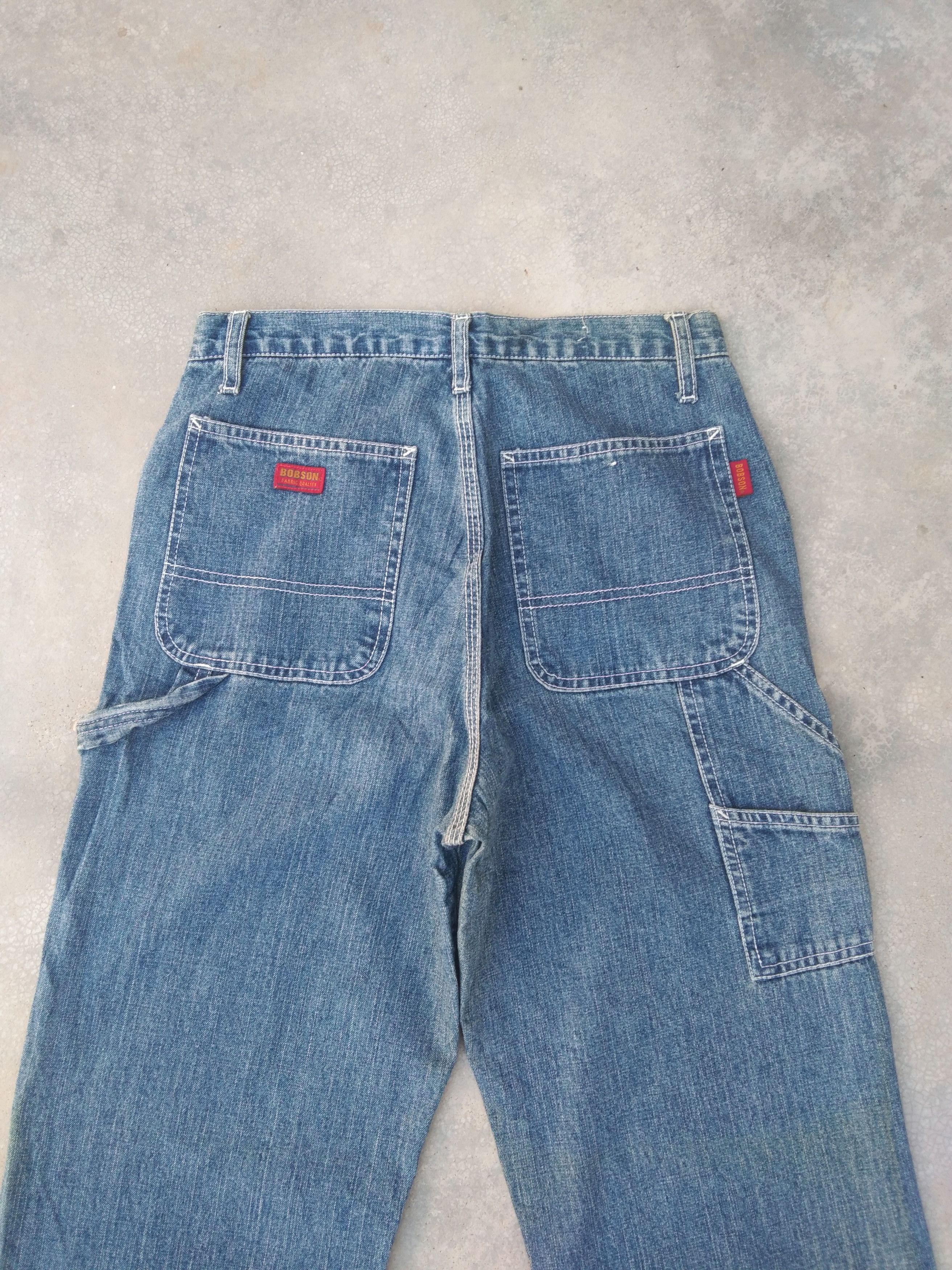 Japanese Brand × Jean × Vintage Vintage Bobson Japanese Brand Carpenter Jeans 28x32 Size US 28 / EU 44 - 2 Thumbnail