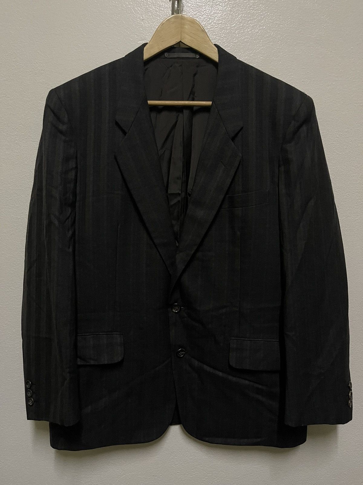 Comme des Garcons × Japanese Brand × Rei Kawakubo Comme Des Garcons Homme Blazer Stripes Size US S / EU 44-46 / 1 - 1 Thumbnail