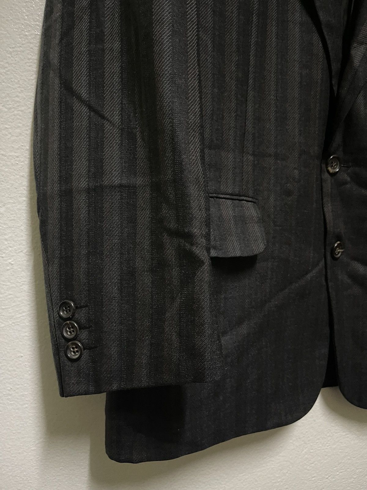 Comme des Garcons × Japanese Brand × Rei Kawakubo Comme Des Garcons Homme Blazer Stripes Size US S / EU 44-46 / 1 - 3 Thumbnail