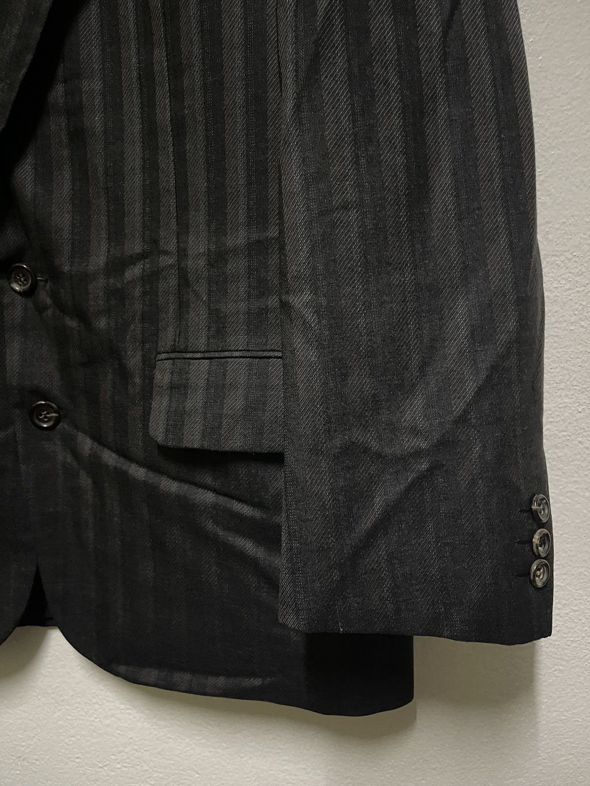 Comme des Garcons × Japanese Brand × Rei Kawakubo Comme Des Garcons Homme Blazer Stripes Size US S / EU 44-46 / 1 - 5 Thumbnail
