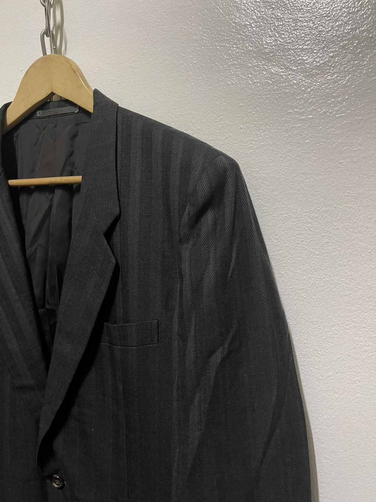 Comme des Garcons × Japanese Brand × Rei Kawakubo Comme Des Garcons Homme Blazer Stripes Size US S / EU 44-46 / 1 - 4 Thumbnail