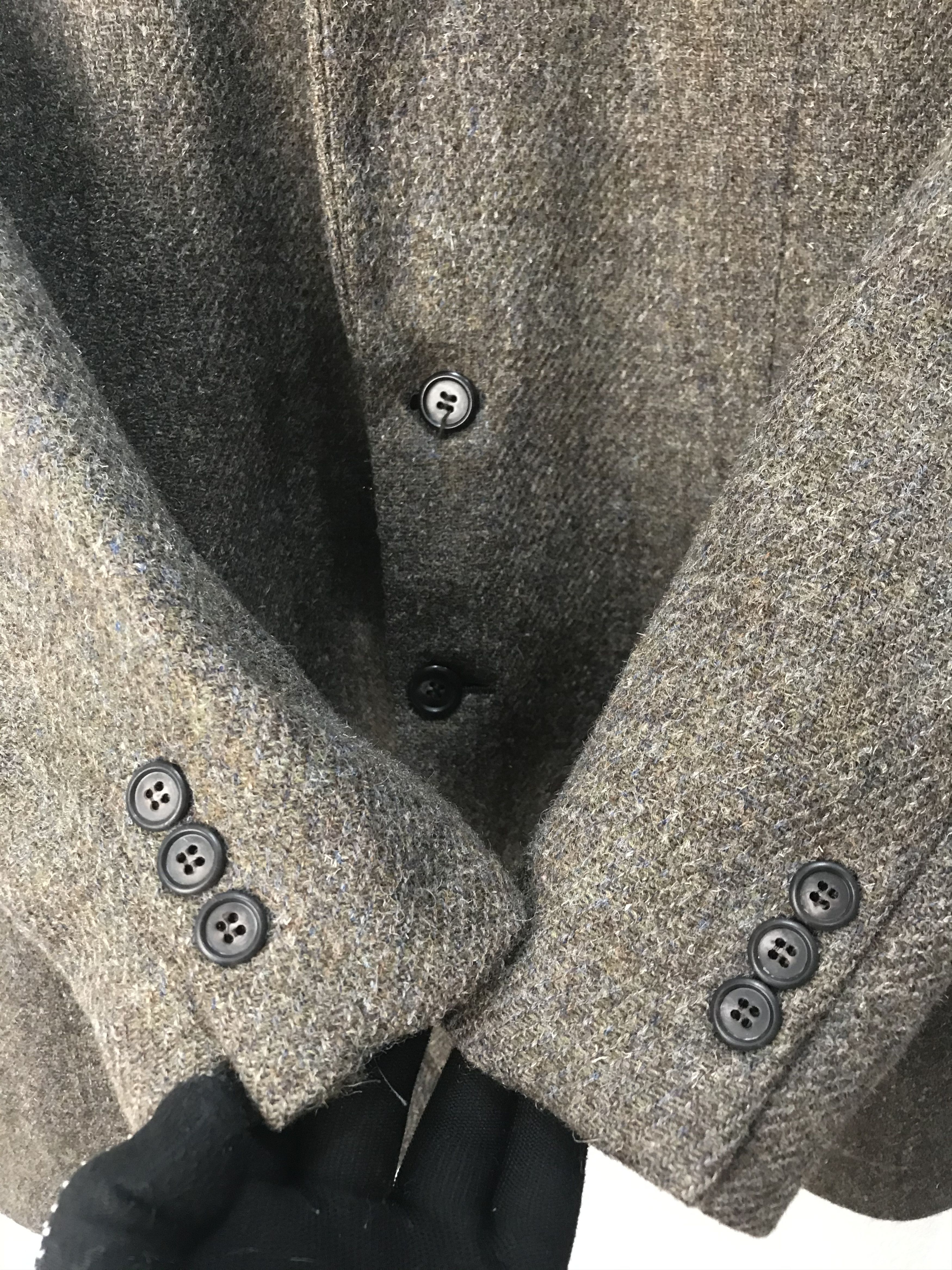Harris Tweed Vintage Harris Tweed Coat Wool Jacket Size US M / EU 48-50 / 2 - 7 Thumbnail