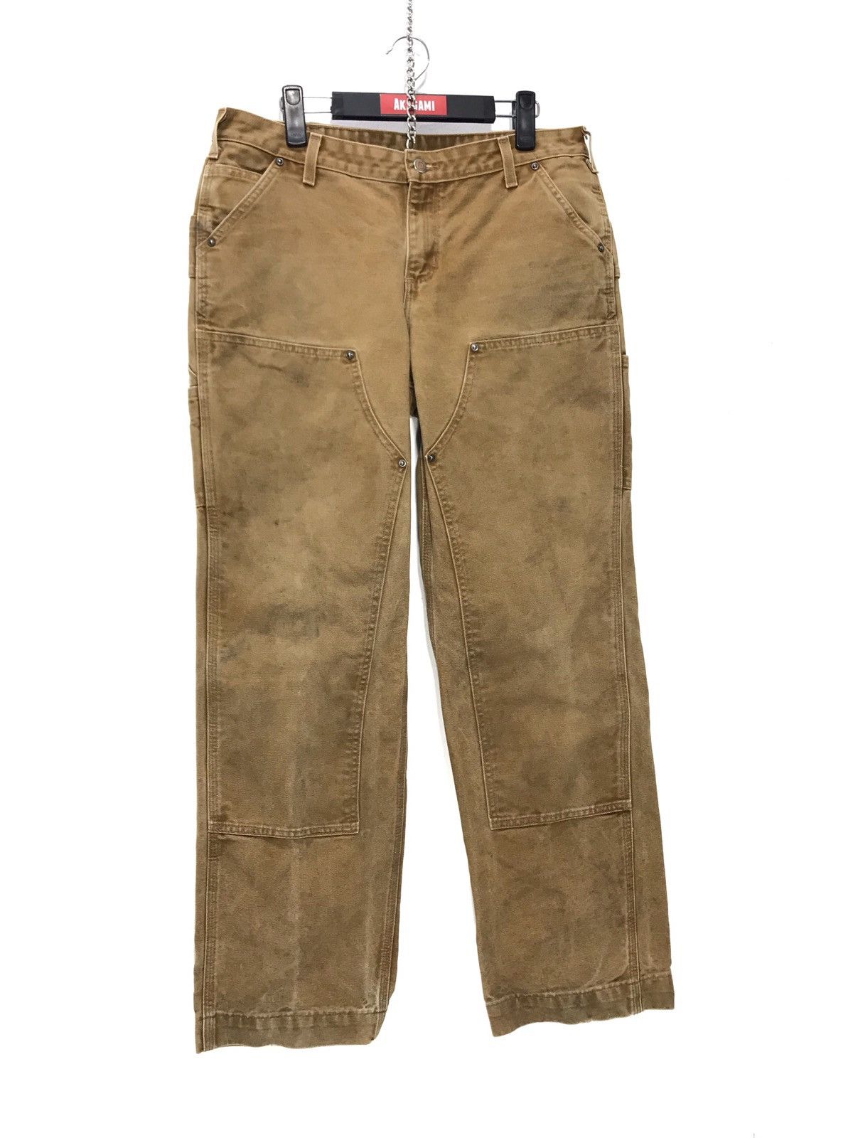Carhartt Carhartt Workwear Duck Cotton Double Knee Pant 4🟦 Size US 34 / EU 50 - 2 Thumbnail