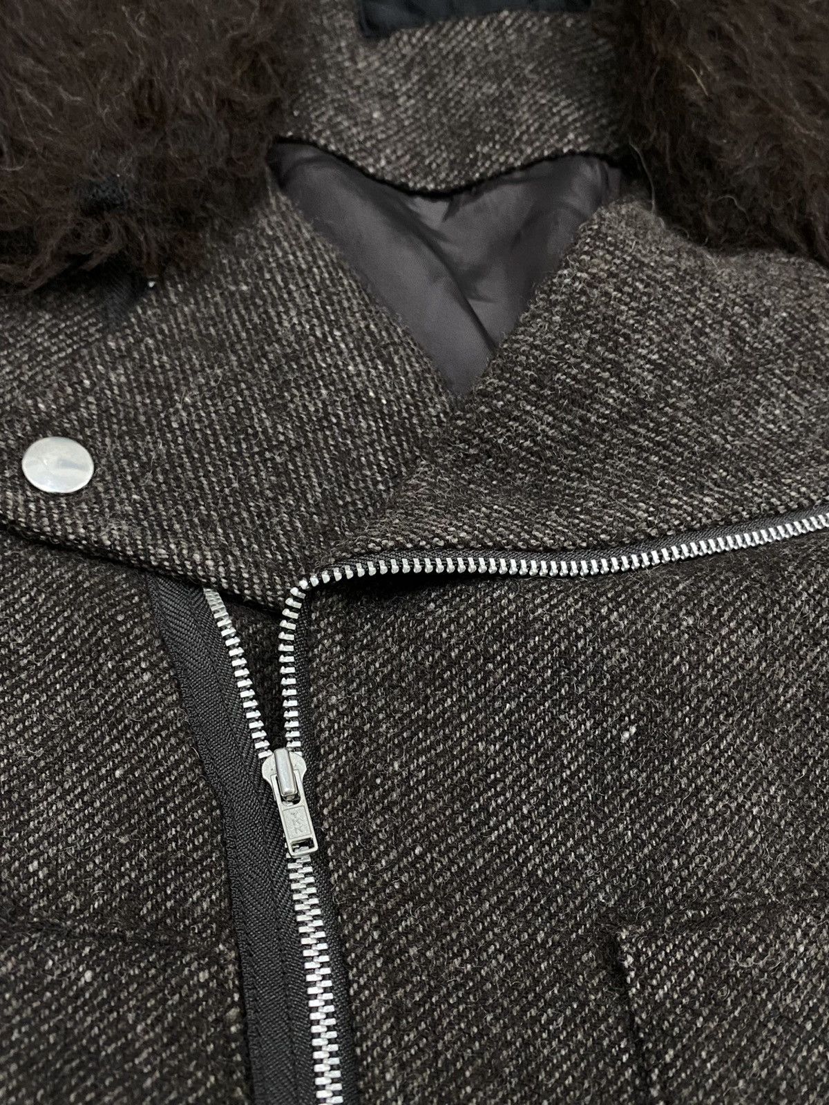 CABANE de ZUCCa × Designer × Issey Miyake VTG CABANE DE ZUCCA BIG SPELLOUT FLEECE JACKET ISSEY MIYAKE Size S / US 4 / IT 40 - 15 Thumbnail