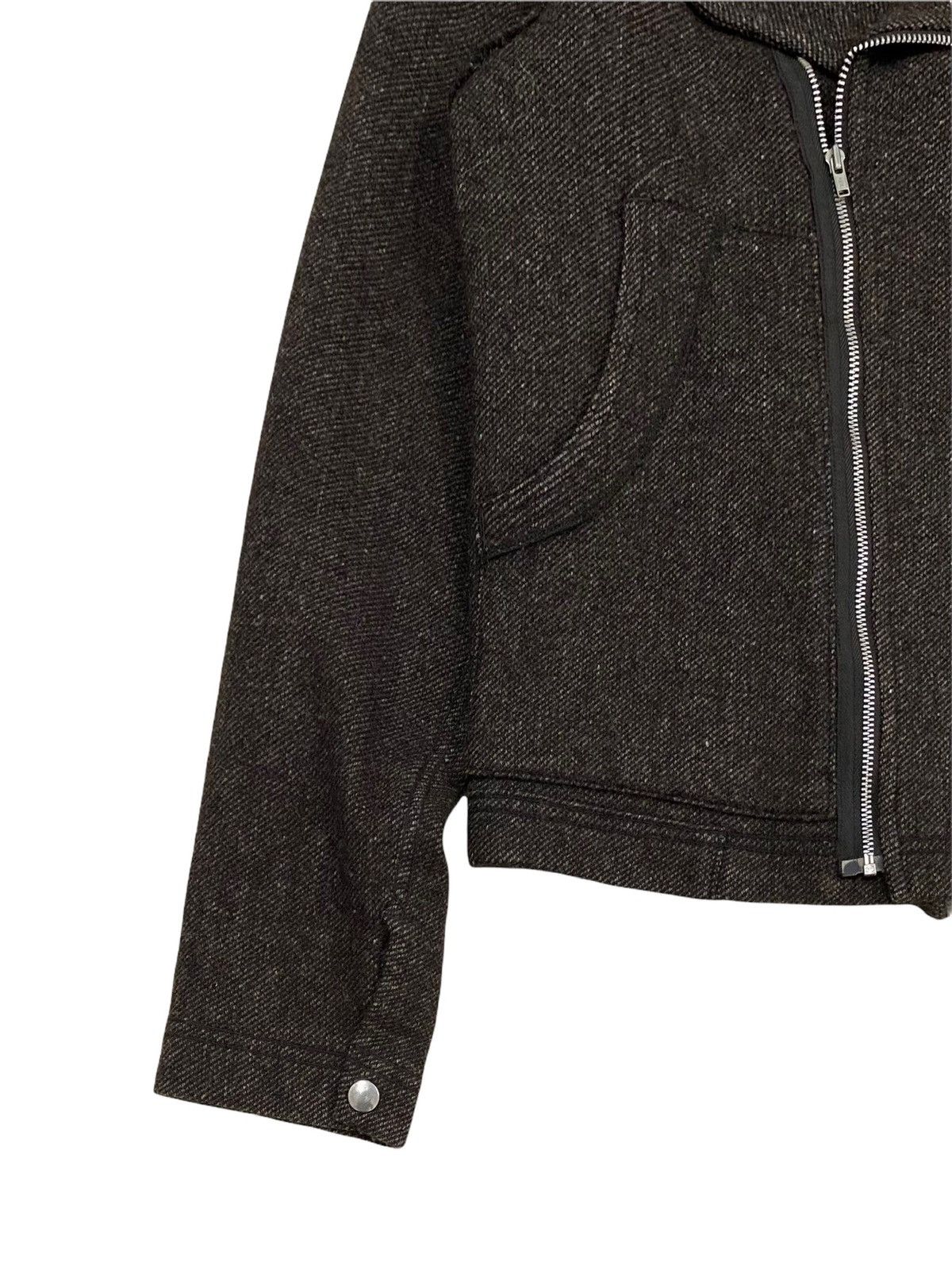 CABANE de ZUCCa × Designer × Issey Miyake VTG CABANE DE ZUCCA BIG SPELLOUT FLEECE JACKET ISSEY MIYAKE Size S / US 4 / IT 40 - 10 Thumbnail