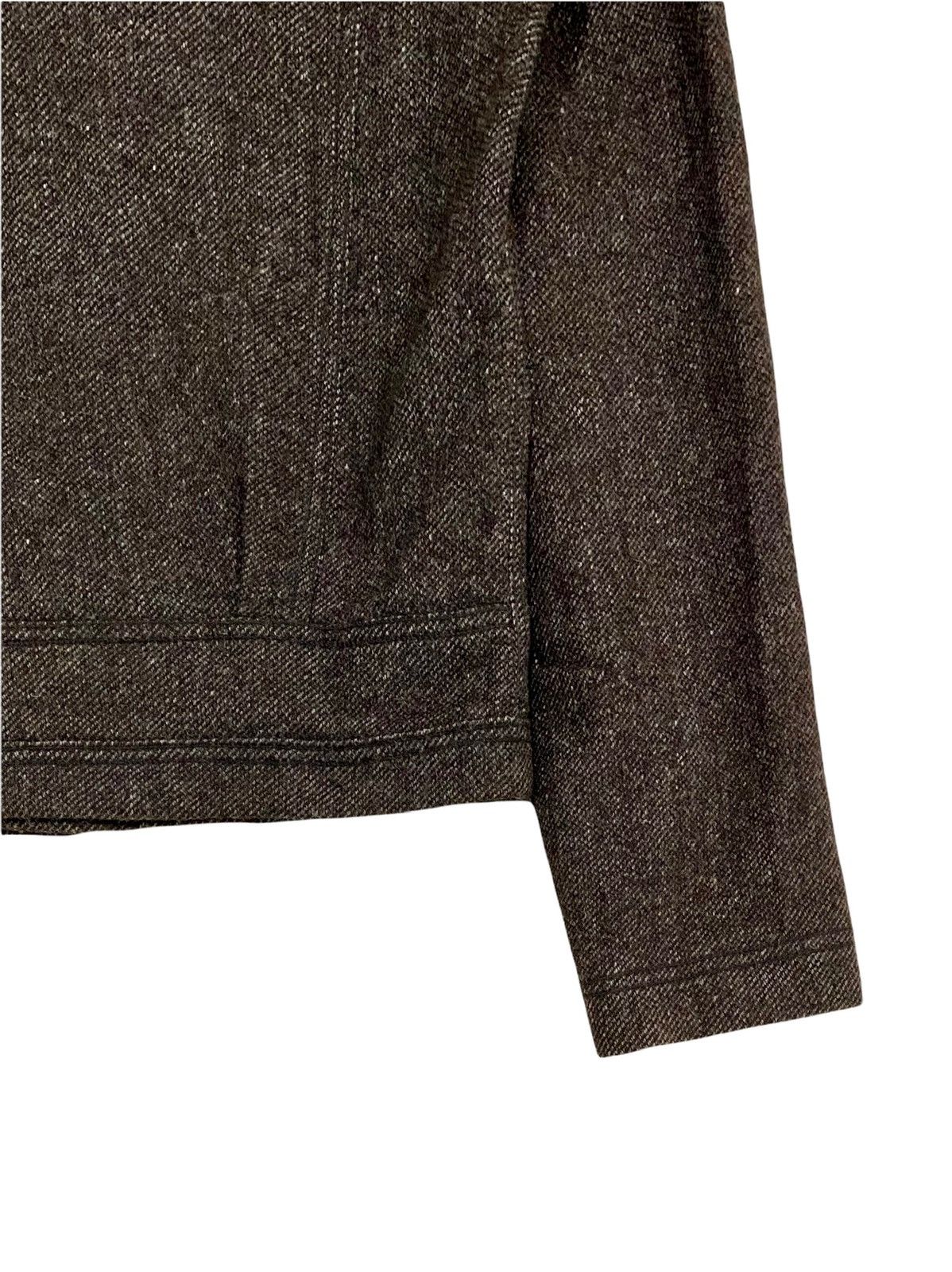 CABANE de ZUCCa × Designer × Issey Miyake VTG CABANE DE ZUCCA BIG SPELLOUT FLEECE JACKET ISSEY MIYAKE Size S / US 4 / IT 40 - 12 Thumbnail