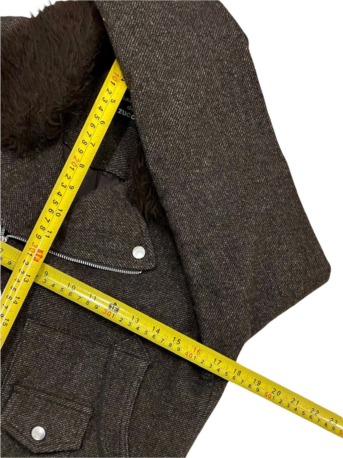 CABANE de ZUCCa × Designer × Issey Miyake VTG CABANE DE ZUCCA BIG SPELLOUT FLEECE JACKET ISSEY MIYAKE Size S / US 4 / IT 40 - 21 Thumbnail