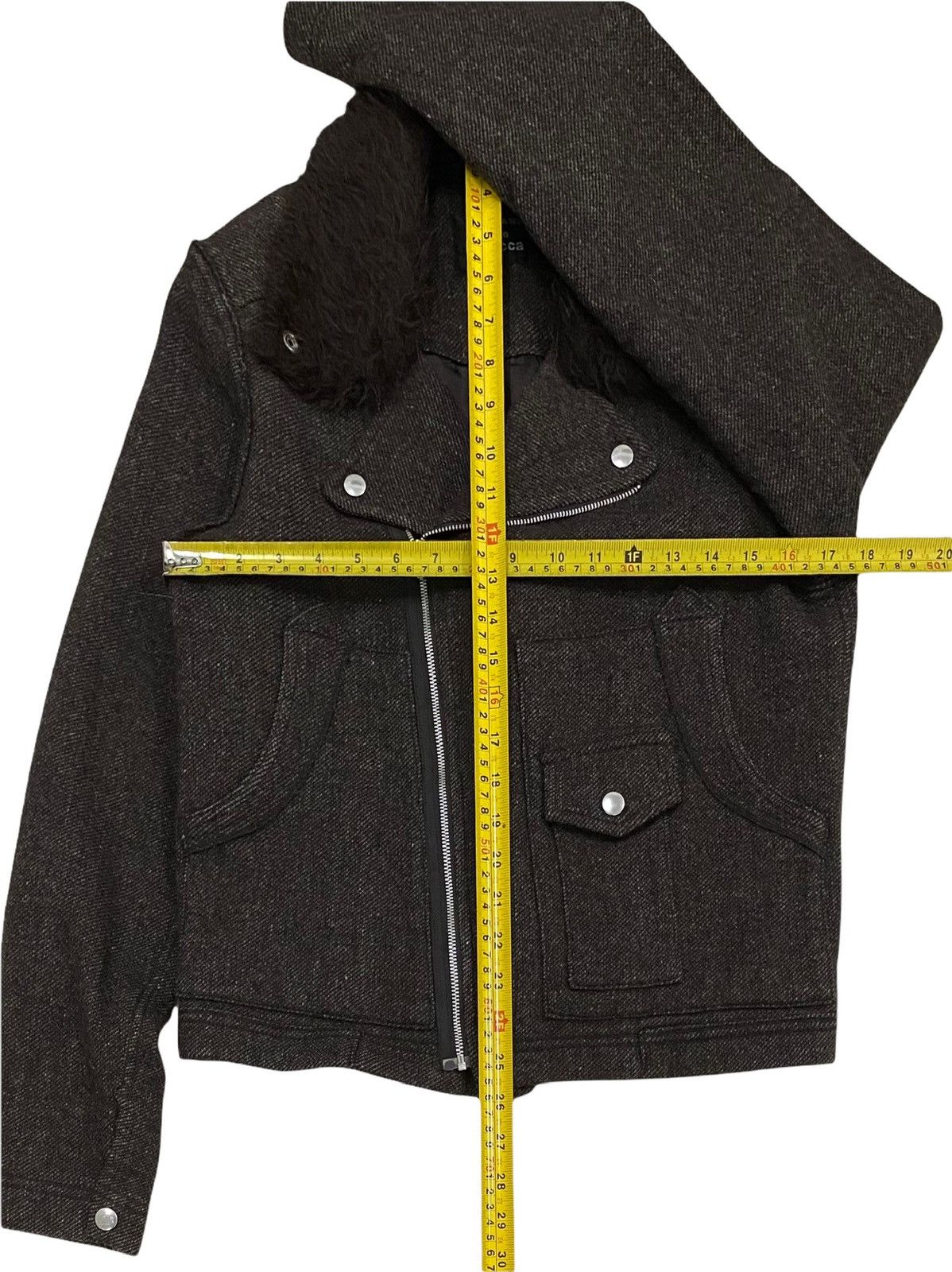 CABANE de ZUCCa × Designer × Issey Miyake VTG CABANE DE ZUCCA BIG SPELLOUT FLEECE JACKET ISSEY MIYAKE Size S / US 4 / IT 40 - 19 Thumbnail