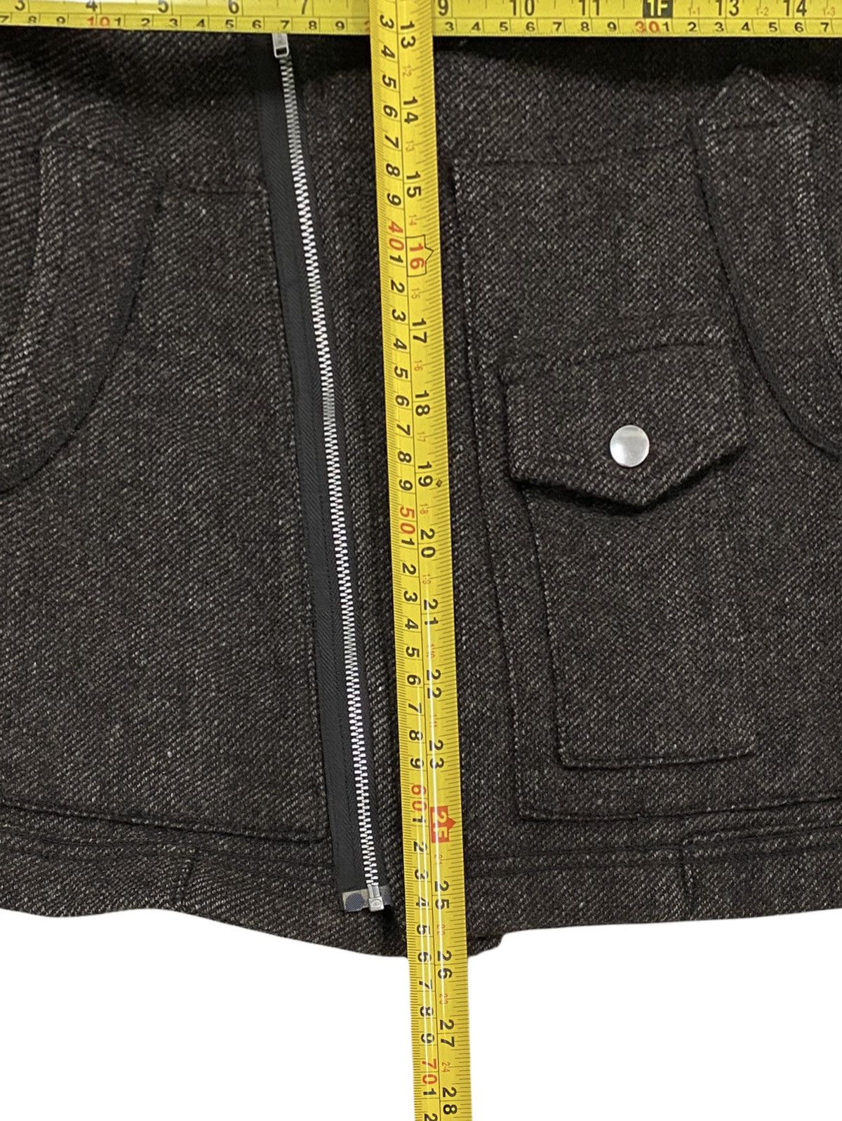 CABANE de ZUCCa × Designer × Issey Miyake VTG CABANE DE ZUCCA BIG SPELLOUT FLEECE JACKET ISSEY MIYAKE Size S / US 4 / IT 40 - 22 Thumbnail
