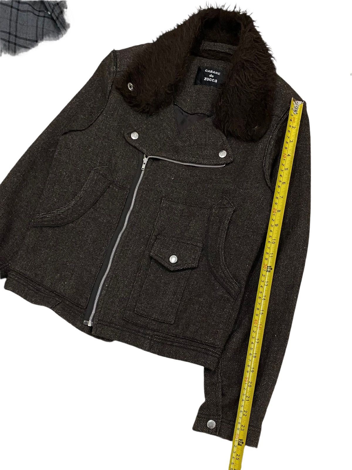CABANE de ZUCCa × Designer × Issey Miyake VTG CABANE DE ZUCCA BIG SPELLOUT FLEECE JACKET ISSEY MIYAKE Size S / US 4 / IT 40 - 20 Thumbnail