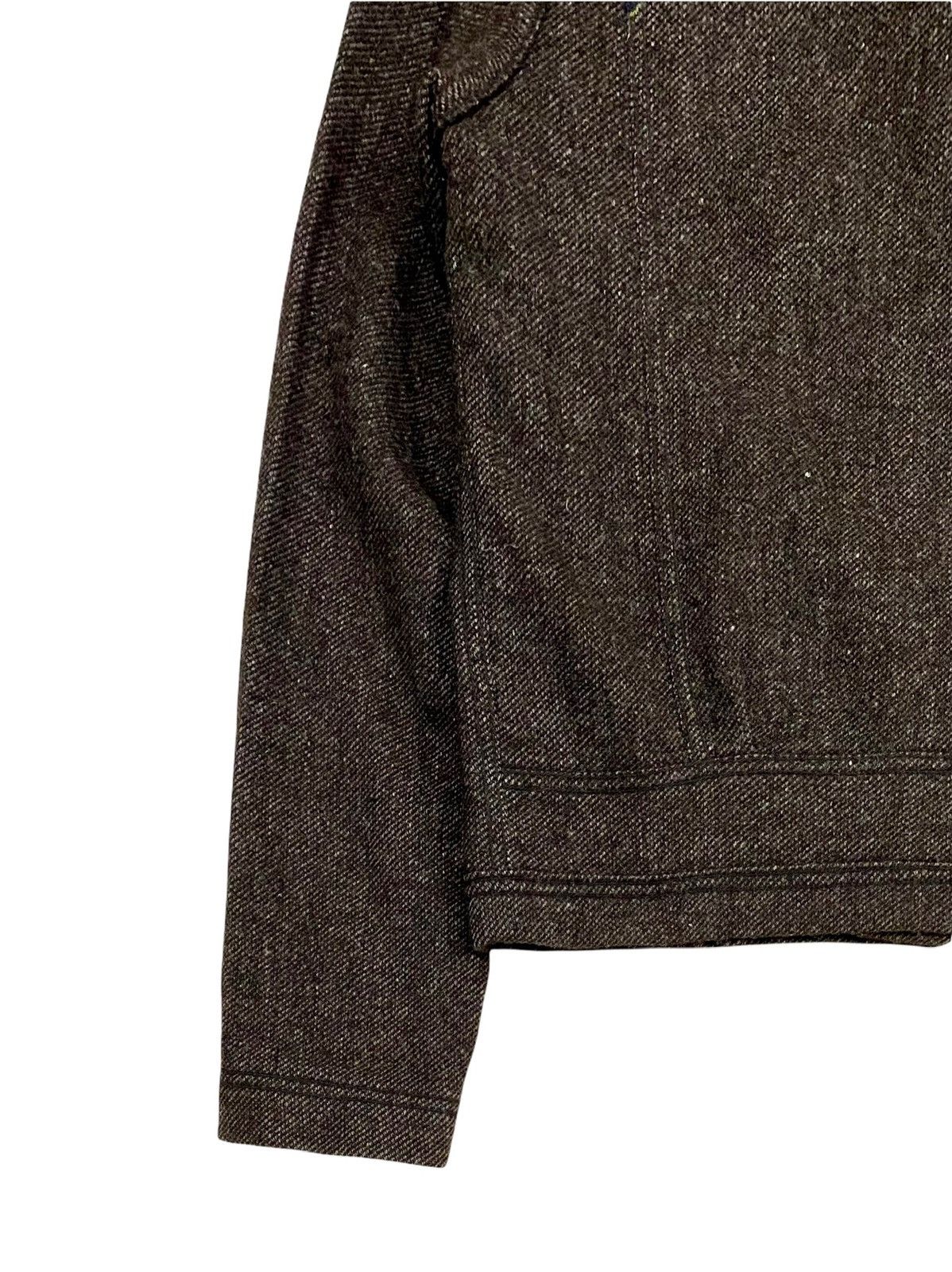 CABANE de ZUCCa × Designer × Issey Miyake VTG CABANE DE ZUCCA BIG SPELLOUT FLEECE JACKET ISSEY MIYAKE Size S / US 4 / IT 40 - 13 Thumbnail