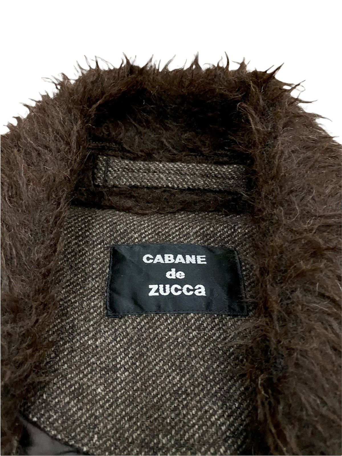 CABANE de ZUCCa × Designer × Issey Miyake VTG CABANE DE ZUCCA BIG SPELLOUT FLEECE JACKET ISSEY MIYAKE Size S / US 4 / IT 40 - 14 Thumbnail