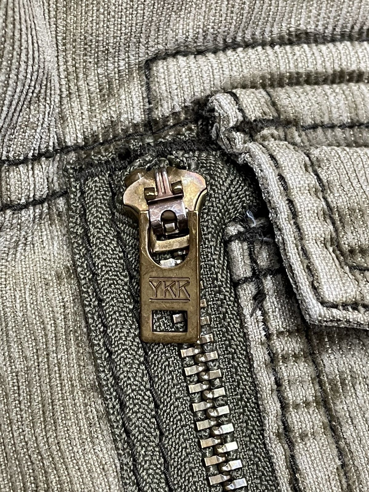 Vintage 🔥BACK NUMBER Transcript Of Military Record Corduroy Cargo Size US 33 - 5 Thumbnail