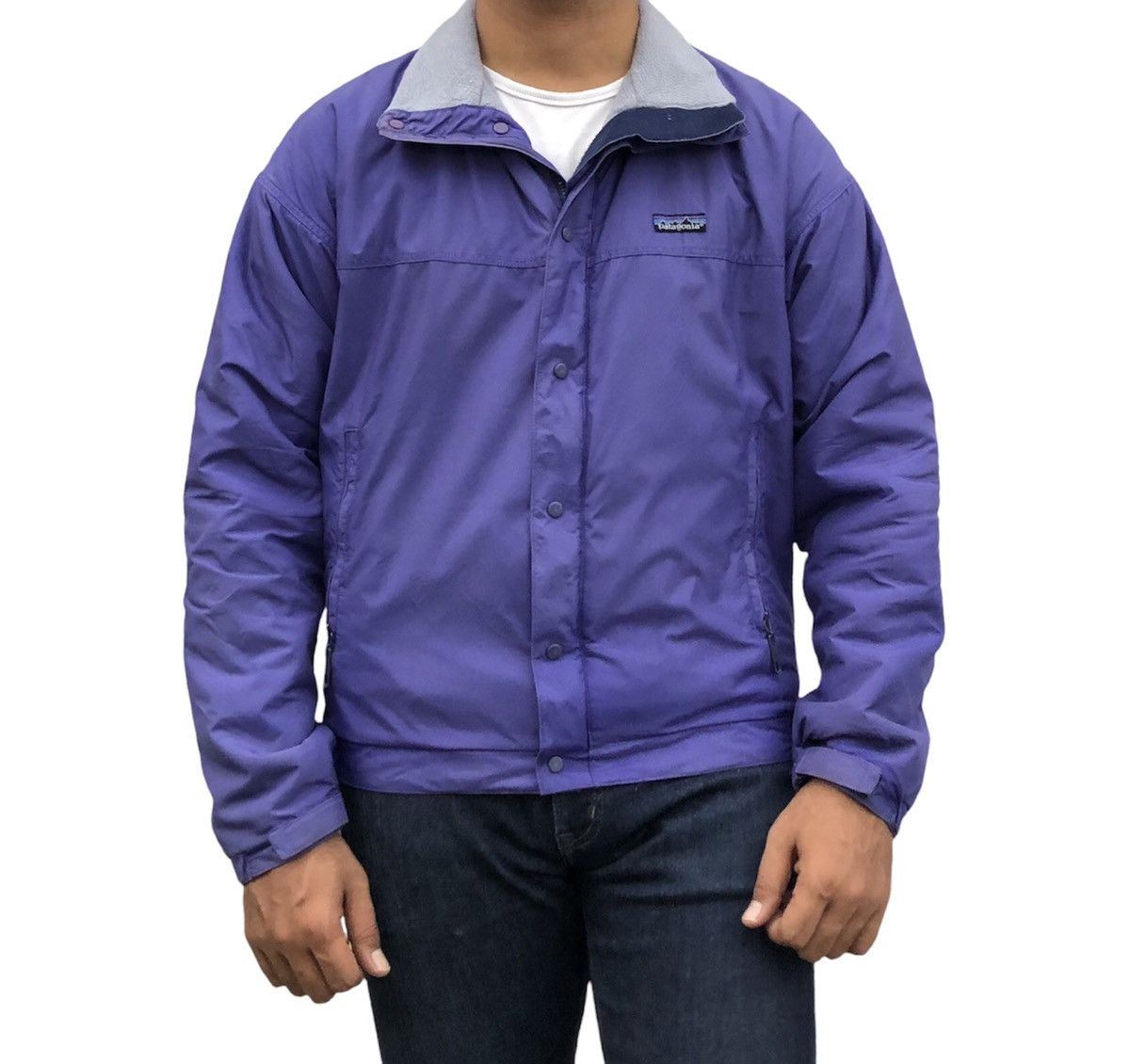 Patagonia Vtg Patagonia snap botton Lined Fleece Jacket made in USA Size US S / EU 44-46 / 1 - 1 Thumbnail