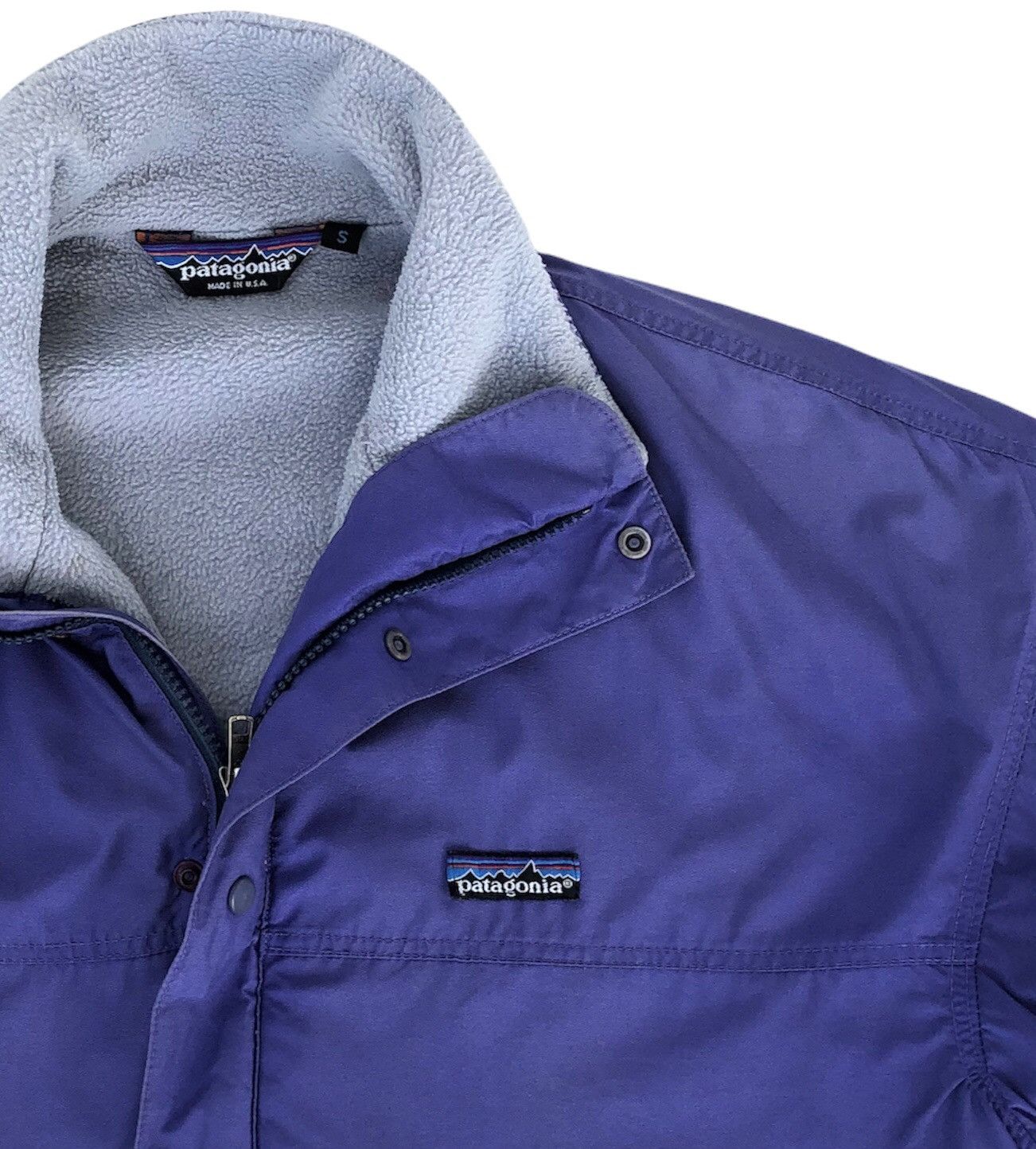 Patagonia Vtg Patagonia snap botton Lined Fleece Jacket made in USA Size US S / EU 44-46 / 1 - 12 Thumbnail