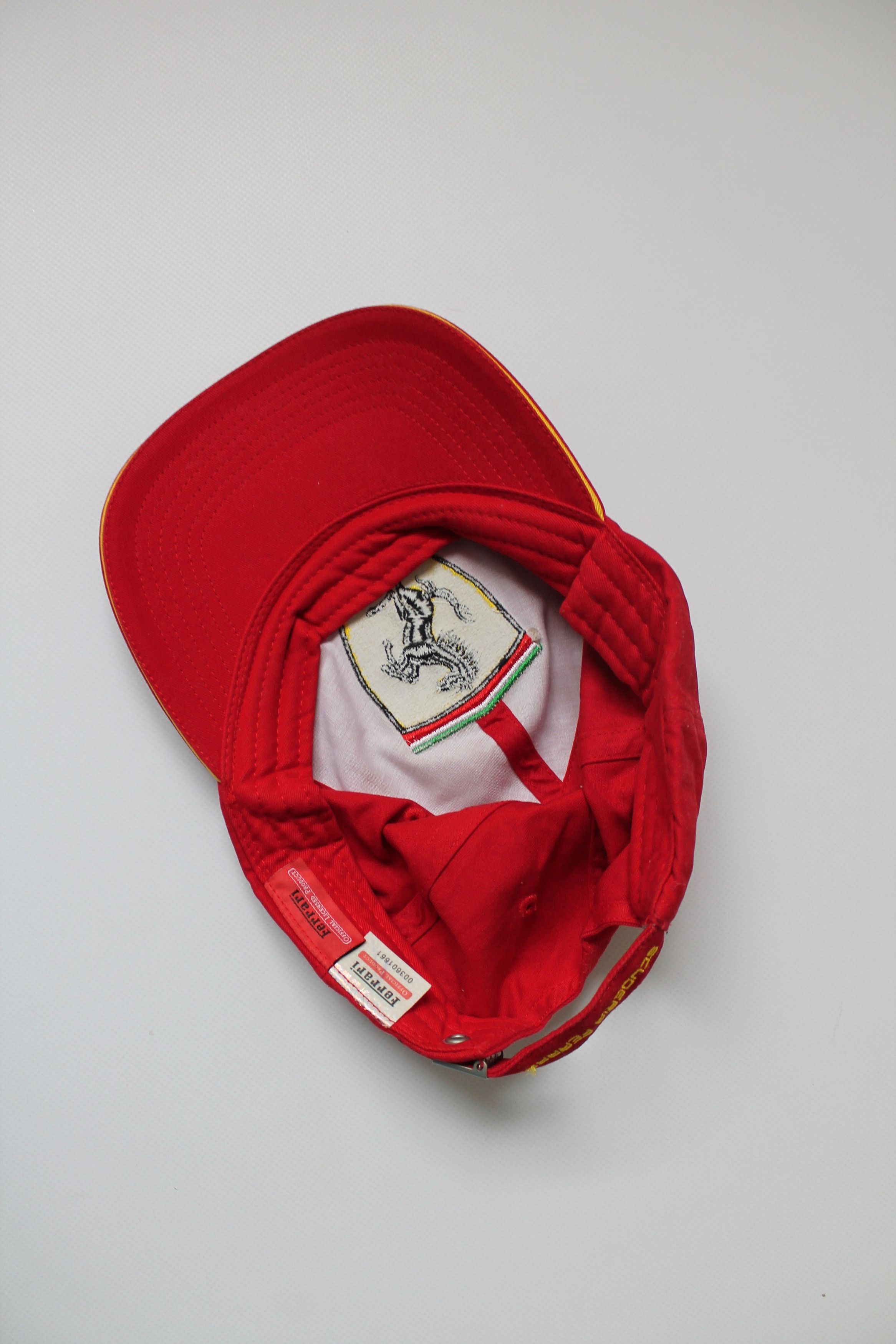 Ferrari × Formula 1 Ferrari Scuderia Vintage Hat / Cap Red Italian Formula Uno Size ONE SIZE - 7 Thumbnail