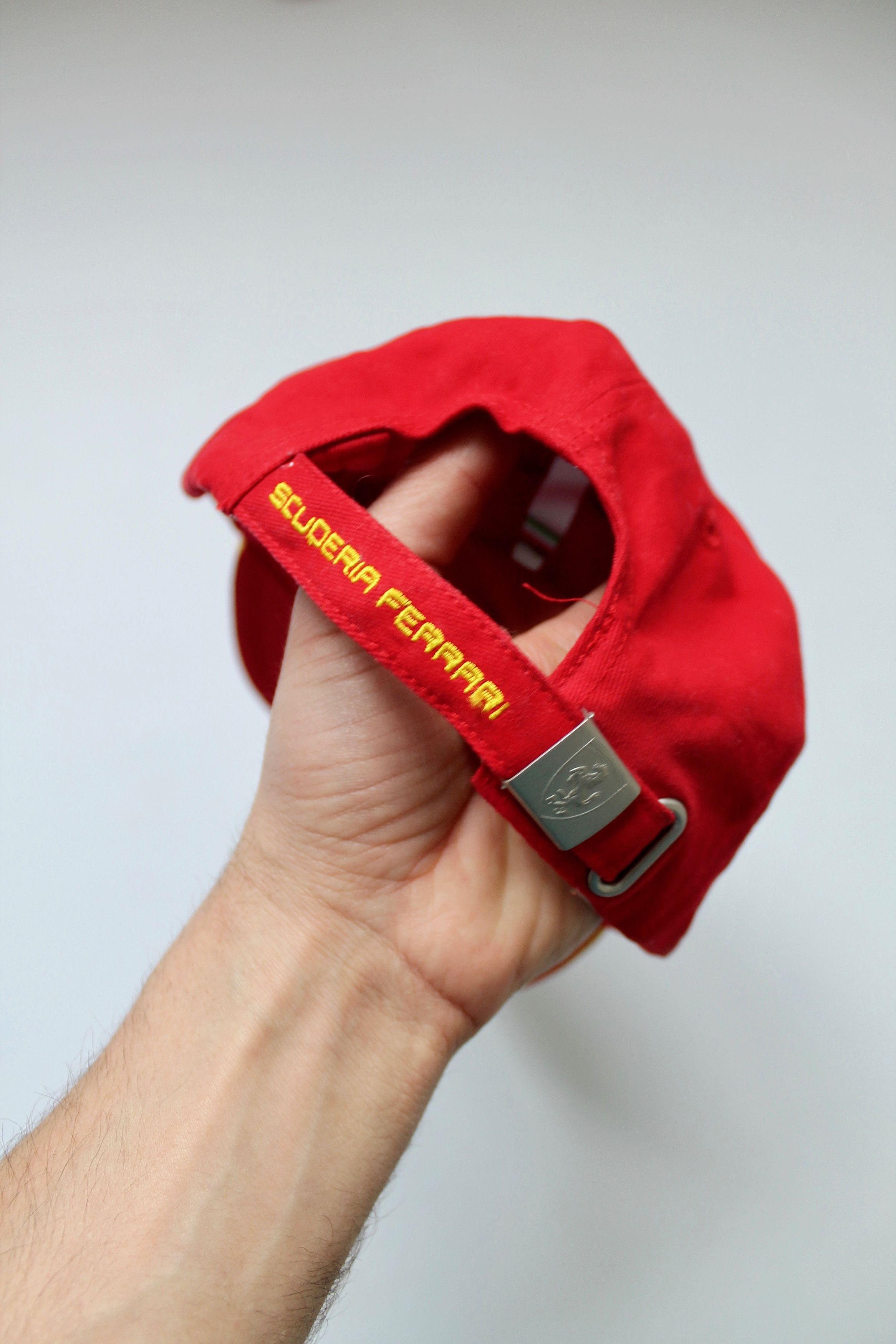 Ferrari × Formula 1 Ferrari Scuderia Vintage Hat / Cap Red Italian Formula Uno Size ONE SIZE - 4 Thumbnail