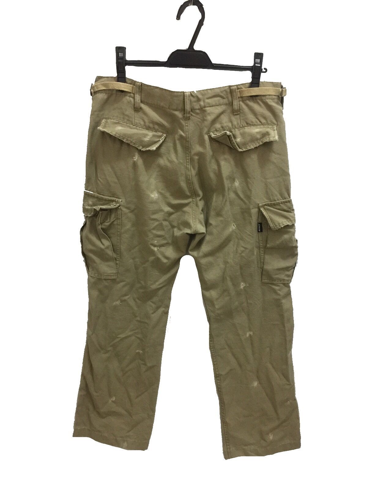 Avirex × Japanese Brand Avirex Distressed Military Cargo Pant Size US 33 - 3 Thumbnail