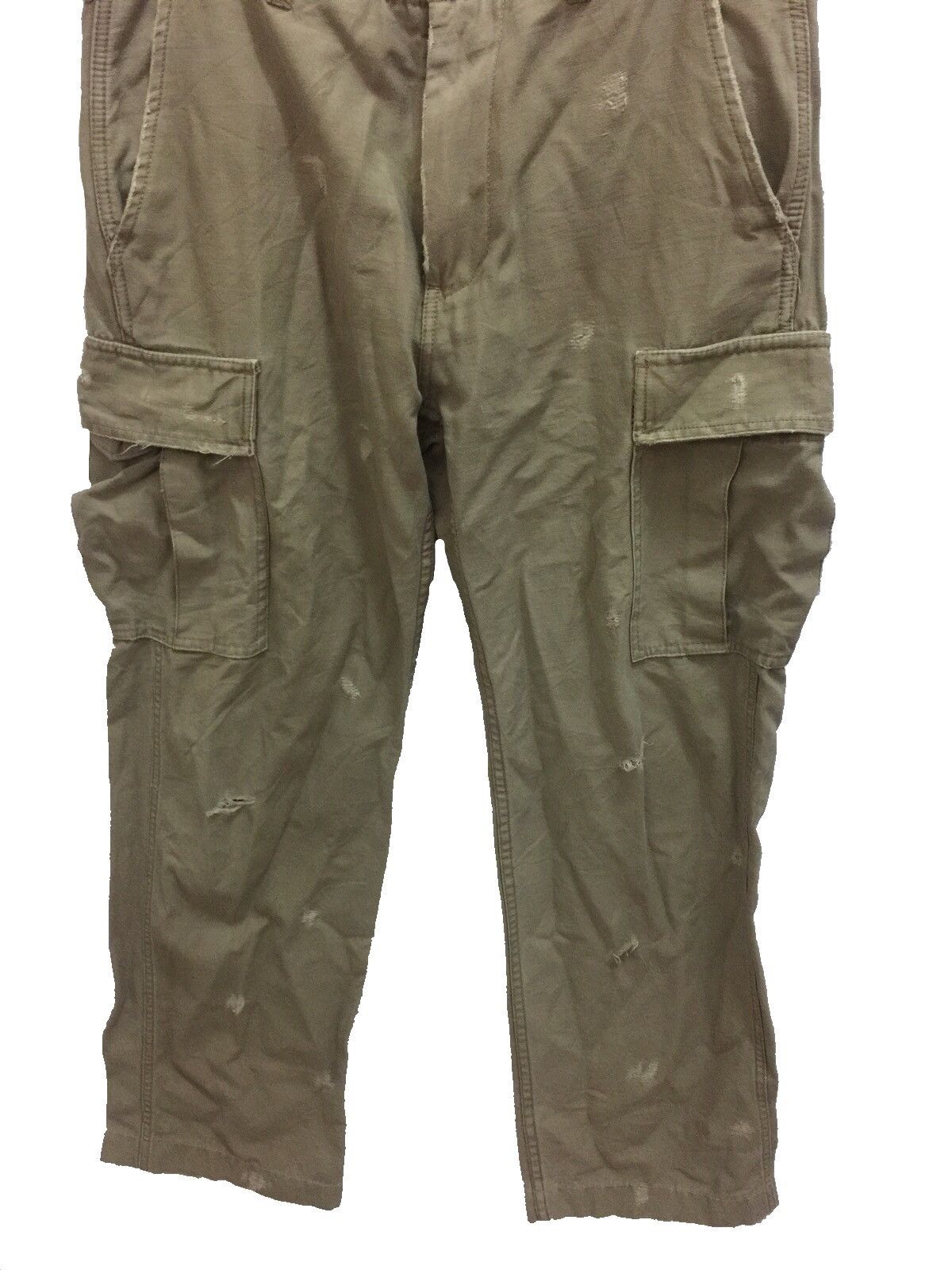 Avirex × Japanese Brand Avirex Distressed Military Cargo Pant Size US 33 - 2 Thumbnail