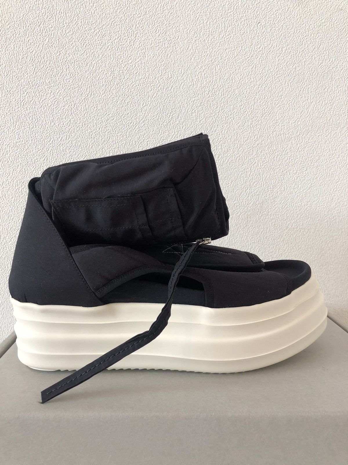 Rick Owens NEW 💣 DOUBLE BUMPER CARGO PENTAGRAM VICIOUS SANDALS Size US 8 / EU 41 - 4 Thumbnail