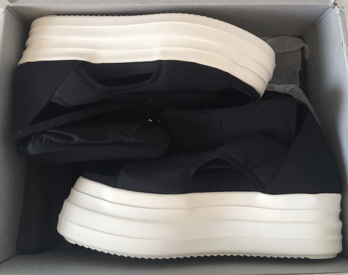 Rick Owens NEW 💣 DOUBLE BUMPER CARGO PENTAGRAM VICIOUS SANDALS Size US 8 / EU 41 - 14 Thumbnail