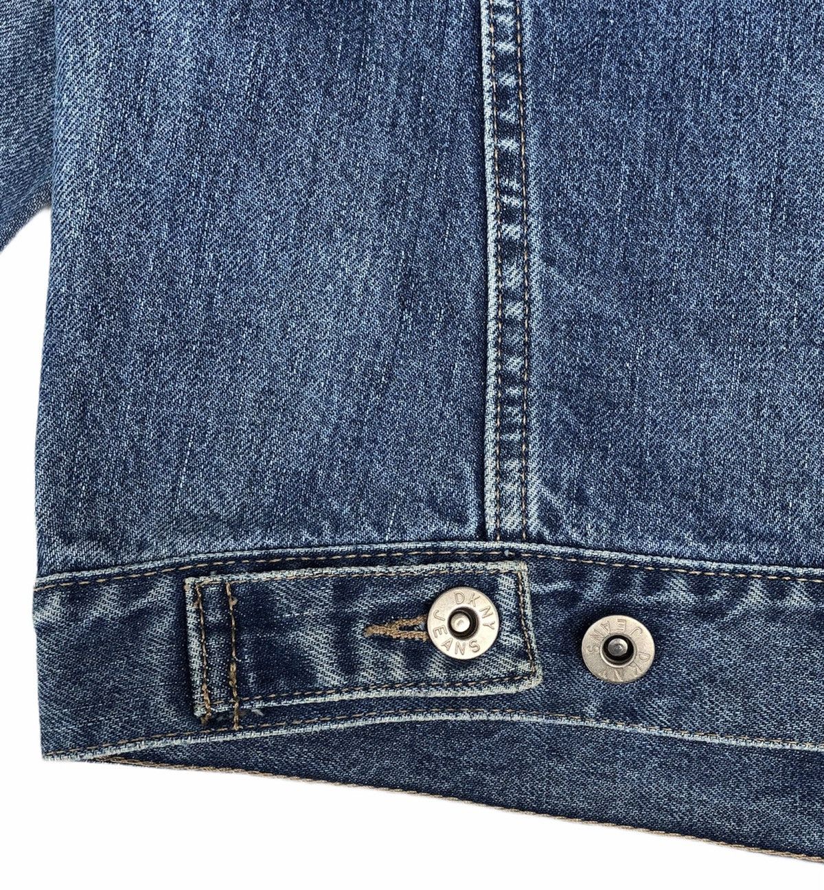 DKNY Vintage DKNY Denim Trucker Jacket Size US M / EU 48-50 / 2 - 13 Thumbnail