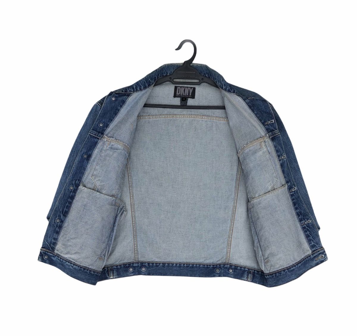 DKNY Vintage DKNY Denim Trucker Jacket Size US M / EU 48-50 / 2 - 12 Thumbnail
