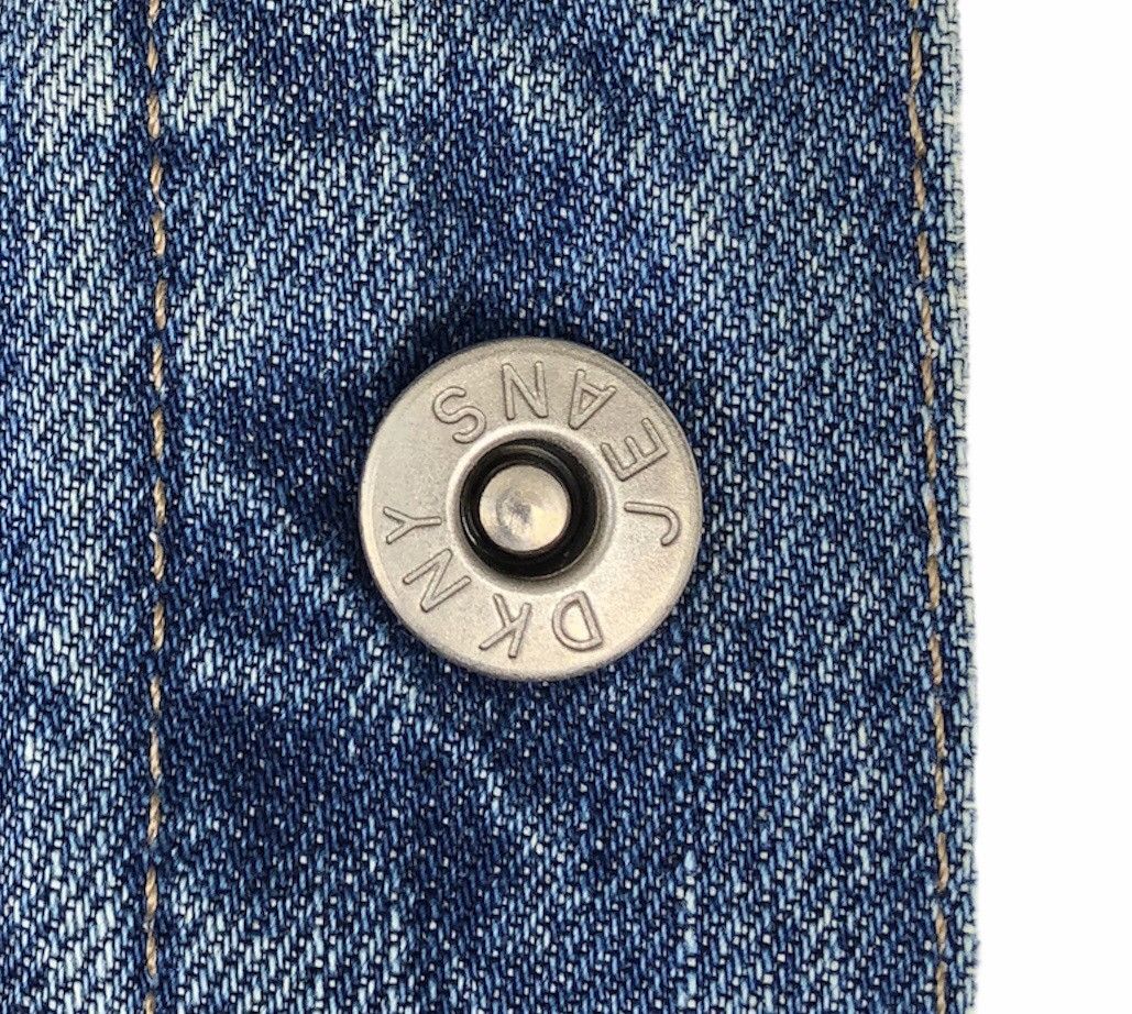 DKNY Vintage DKNY Denim Trucker Jacket Size US M / EU 48-50 / 2 - 8 Thumbnail