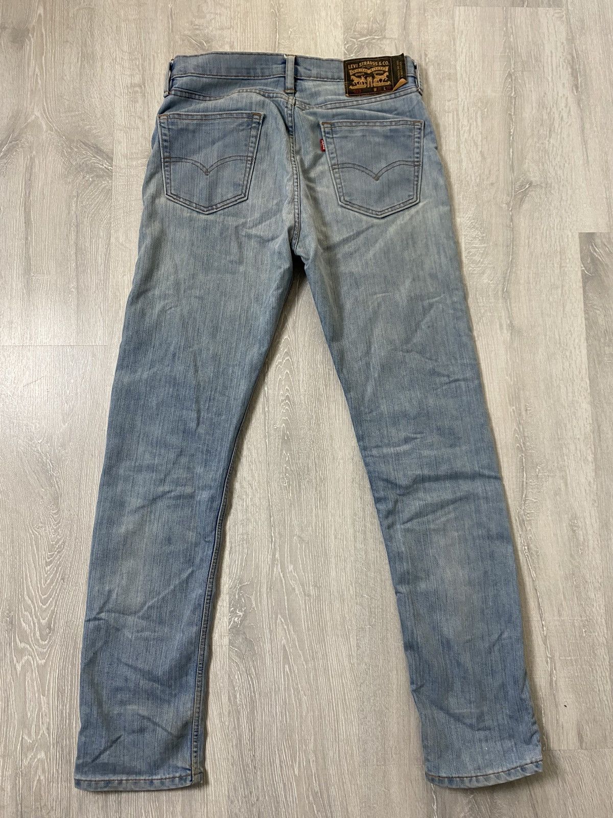 Levi's × Vintage Levi’s 513 vintage baby blue jeans black tab denim pants Size US 32 / EU 48 - 2 Thumbnail
